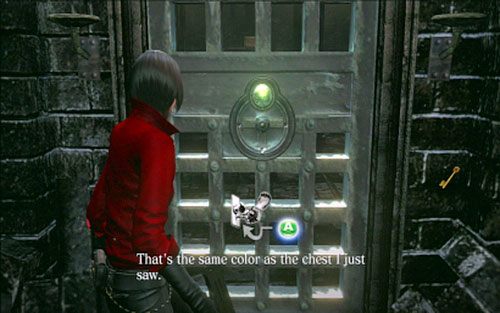 Po drugiej stronie znajduje się skrzynia z kluczem - 2 - Drugi fragment klucza | Kampania Ady Wong | Solucja Resident Evil 6 - Resident Evil 6 - poradnik do gry