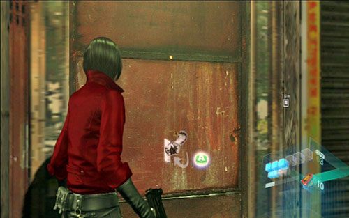 Dojdziesz w ten sposób do małych zardzewiałych drzwi - 3 - Miejskie ulice | Kampania Ady Wong | Solucja Resident Evil 6 - Resident Evil 6 - poradnik do gry