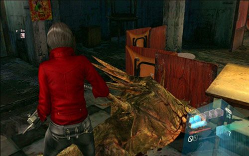 Jeden z nich zmieni się przypominającego jaszczurkę mutanta, więc bądź ostrożny - 3 - Miejskie ulice | Kampania Ady Wong | Solucja Resident Evil 6 - Resident Evil 6 - poradnik do gry