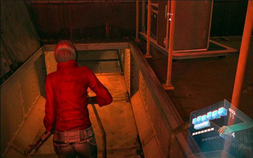 Na końcu korytarza znajduje się niski tunel - 4 - Reflektory | Kampania Ady Wong | Solucja Resident Evil 6 - Resident Evil 6 - poradnik do gry