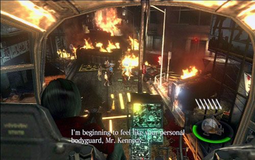 Ten etap rozpoczniesz za sterami śmigłowca - 5 - Lot śmigłowcem | Kampania Ady Wong | Solucja Resident Evil 6 - Resident Evil 6 - poradnik do gry