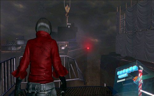 Gdy opuścisz śmigłowiec, przeskocz za pomocą linki na drugi budynek - 5 - Finałowe starcie | Kampania Ady Wong | Solucja Resident Evil 6 - Resident Evil 6 - poradnik do gry