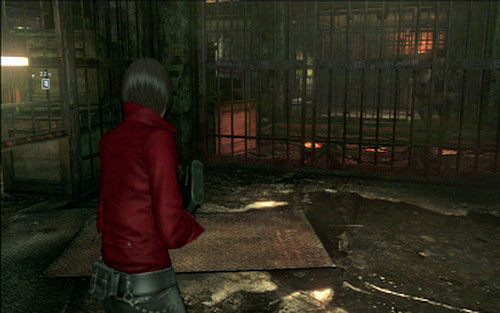 Po ostatniej walce z Deborah idź prosto, aż do pomieszczenia z licznymi celami - Rozdział II | Emblematy - Ada Wong | Resident Evil 6 - Resident Evil 6 - poradnik do gry