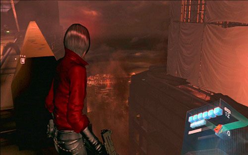 Spoglądając z niego w prawo powinieneś zobaczyć ostatni artefakt - Rozdział V | Emblematy - Ada Wong | Resident Evil 6 - Resident Evil 6 - poradnik do gry