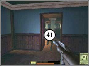 Obok lady czeka kolejna trójka do odstrzału, strzelaj z pistoletów i zbliżaj się do nich, to nabierzesz celności (42) (43) (44) - Praga | Soldier of Fortune 2 Double Helix - Soldier of Fortune 2: Double Helix - poradnik do gry