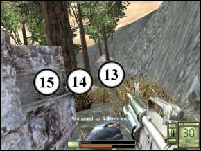 Wejdź do domku, pozbieraj przedmioty (uważaj na żołnierza w strażnicy) - Colombia | Soldier of Fortune 2 Double Helix - Soldier of Fortune 2: Double Helix - poradnik do gry