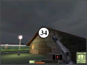 Natychmiast odwróć się w lewo, gdyż tam pojawi się nowy strażnik (35) - Vergara | Soldier of Fortune 2 Double Helix - Soldier of Fortune 2: Double Helix - poradnik do gry