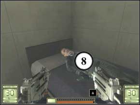 Podczas przeszukiwania pokoi będziesz zabijał strażników w korytarzach (9) (10) - Seaward | Soldier of Fortune 2 Double Helix - Soldier of Fortune 2: Double Helix - poradnik do gry