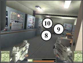 Na dole na schodach będzie kolejny strażnik - potraktuj go granatnikiem i gdy zginie, zejdź na dół (11) - Seaward | Soldier of Fortune 2 Double Helix - Soldier of Fortune 2: Double Helix - poradnik do gry