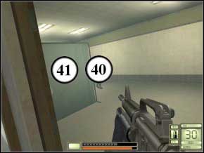 Wyjdź z przygotowanym M4 - najpierw przybiegnie jeden z lewej (42) z jednym z naprzeciwka (43), potem sytuacja się powtórzy (44) (45) - New York | Soldier of Fortune 2 Double Helix - Soldier of Fortune 2: Double Helix - poradnik do gry