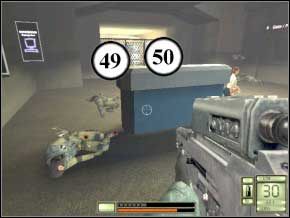 Idź korytarzem do pokoju, wychyl się i spójrz w prawo - zabijesz tam terrorystę (1) - Switzerland | Soldier of Fortune 2 Double Helix - Soldier of Fortune 2: Double Helix - poradnik do gry