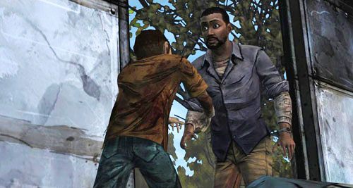 Jest jeszcze czwarta opcja, jeśli chcesz zobaczyć Ducka w postaci zombie - 5 - Handle It - Z Duckiem coraz gorzej | Epizod III - Long Road Ahead - The Walking Dead - poradnik do gry