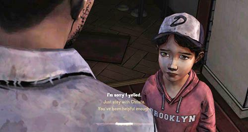 Twoje kolejne dwie odpowiedzi nie mają znaczenia - 1 - Georgias First City - Wewnątrz | Epizod IV - Around Every Corner - The Walking Dead - poradnik do gry