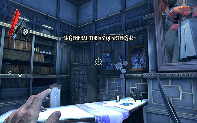 W centralnej części drugiego piętra do zbadania jest szereg mniejszych pomieszczeń - Eksploracja drugiego piętra wieży Dunwall | Misja 6 - Return to the Tower - Dishonored - poradnik do gry