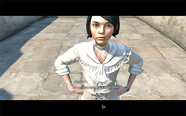 Spróbuj przejść po moście, a spotkasz Emily, czyli córkę cesarzowej - Spotkanie z cesarzową | Prolog - Returning Home - Dishonored - poradnik do gry