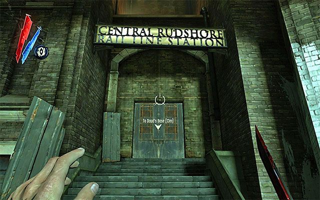 Już po pozyskaniu wymaganego klucza możesz zachować się na kilka różnych sposobów - Przedostanie się do centralnego Rudshore | Misja 7 - The Flooded District - Dishonored - poradnik do gry