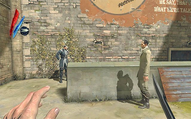 Gwoli przypomnienia, [Komnata Corvo - Corvos Chambers] znajduje się na najwyższym czwartym piętrze głównego budynku pubu - Spotkanie z lojalistami | The Hound Pits Pub #3 | Dishonored - Dishonored - poradnik do gry