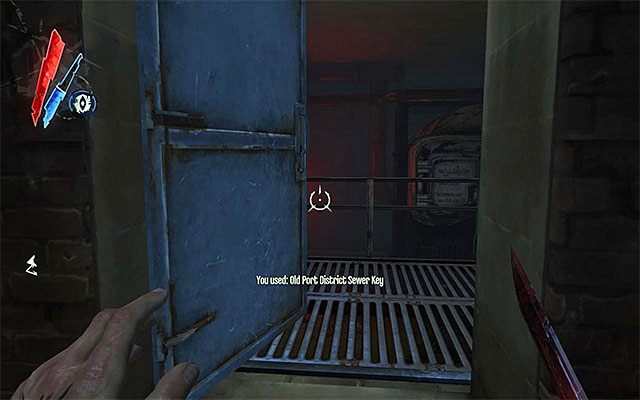 W trakcie przemierzania kanałów uważaj na rzeczne potwory - Przedostanie się do wnętrza pubu | Misja 8 - The Loyalists | Dishonored - Dishonored - poradnik do gry
