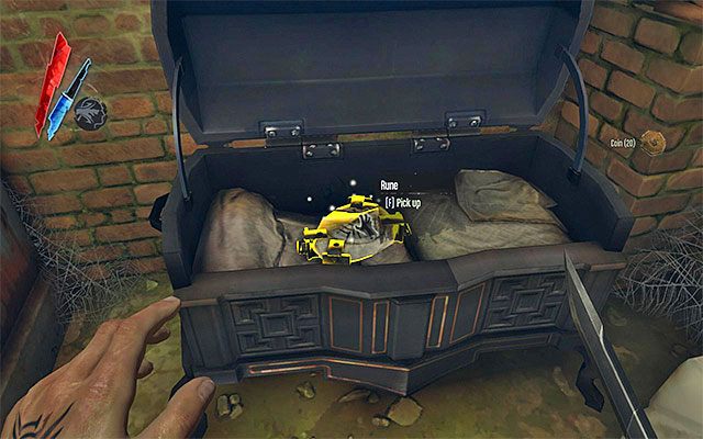RUNA 3/3 - Runa znajduje się w skarbcu w piwnicy posiadłości Boyleów - Runy - Misje 4-9 | Sekrety | Dishonored - Dishonored - poradnik do gry