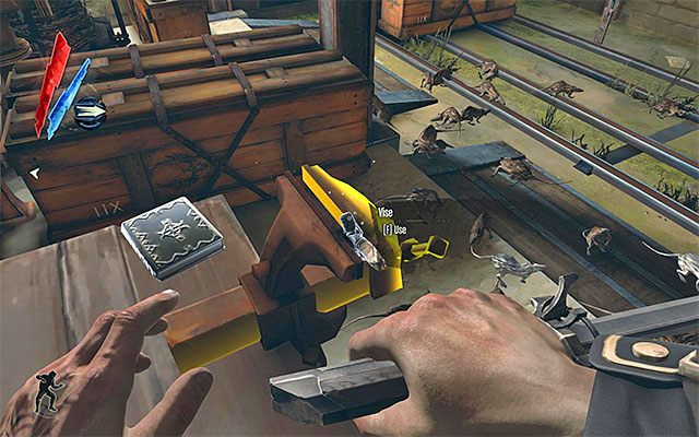 AMULET 4/5 - Amulet znajduje się magazynie ze szczurami, zlokalizowanym na terenie podwórza (za budynkiem Nadzorcy) - Kościane amulety - Misje 2-4 | Sekrety | Dishonored - Dishonored - poradnik do gry