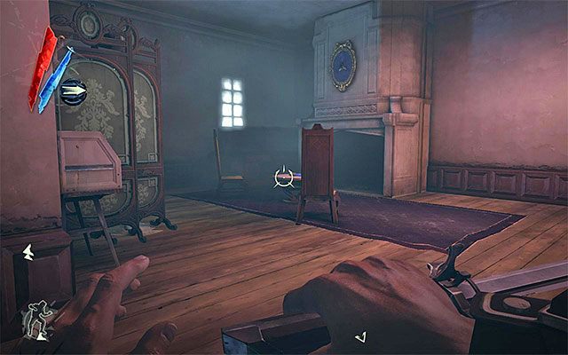 AMULET 4/5 - Amulet wisi na ścianie zamkniętego pokoju na drugim piętrze klubu Złoty Kot - Kościane amulety - Misje 2-4 | Sekrety | Dishonored - Dishonored - poradnik do gry