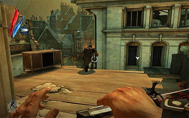 Zachowaj ostrożność, albowiem pobliskie ruiny patrolowane są przez nowych zabójców - Wybranie sposobu eliminacji Dauda | Misja 7 - The Flooded District | Dishonored - Dishonored - poradnik do gry