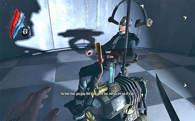 Powróć na pierwsze piętro i zlokalizuj drzwi prowadzące do srebrnego pomieszczenia (Silver Room) - Zbadanie klubu Złoty Kot | Misja 3 - House of Pleasure | Dishonored - Dishonored - poradnik do gry