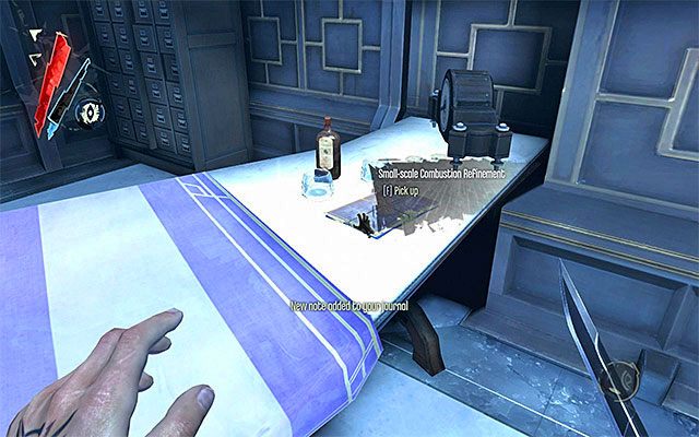 PLANY 1/1 (Small-scale Combustion Refinement) - Plany są w kwaterze Generała Tobiasa na drugim piętrze wieży Dunwall - Plany | Sekrety | Dishonored - Dishonored - poradnik do gry