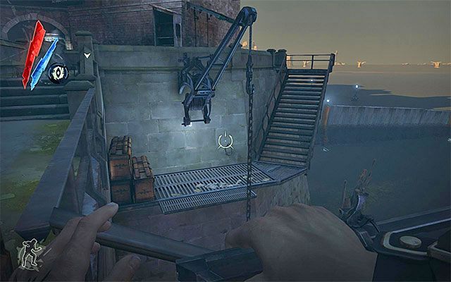 Do posterunku bezpiecznie możesz się zbliżyć na dwa zasadnicze sposoby - Ominięcie pierwszego posterunku | Misja 4 - The Royal Physician | Dishonored - Dishonored - poradnik do gry