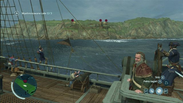 Nieco inaczej wygląda niszczenie fortów - Bitwy morskie | Żegluga w Assassins Creed 3 Remastered - Assassins Creed 3 - poradnik do gry