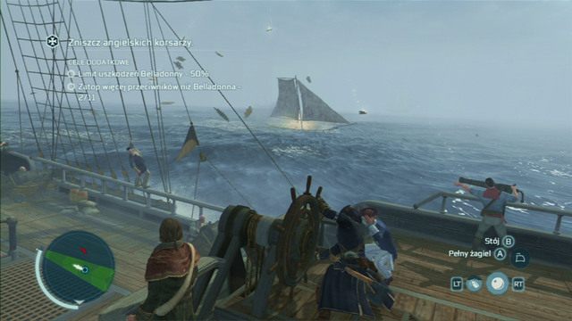 Cel dodatkowy: Zatop więcej okrętów niż Belladonna - 11 - Francuski udział | Misje morskie w Assassins Creed 3 - Assassins Creed 3 - poradnik do gry