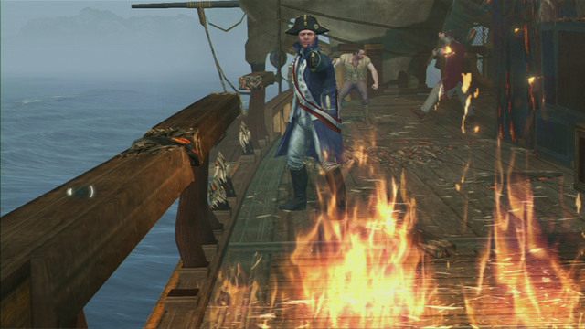 Cel dodatkowy: Zabij kapitana w ciągu 1 minuty - Francuski udział | Misje morskie w Assassins Creed 3 - Assassins Creed 3 - poradnik do gry