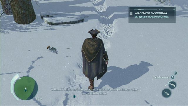 Wydeptana w ściegu ścieżka zaprowadzi cię do kobiety, która na twój widok zacznie uciekać - Sekwencja 3 - Bez przekonania | Solucja Assassins Creed 3 - Assassins Creed 3 - poradnik do gry