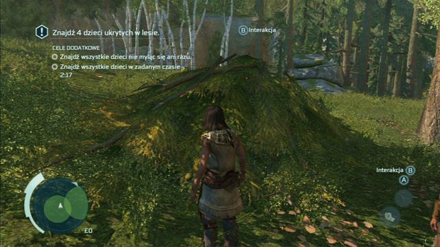 Właściwa jest ta z prawej (bardziej zielona) - Sekwencja 4 - Zabawa w chowanego | Solucja Assassins Creed 3 - Assassins Creed 3 - poradnik do gry