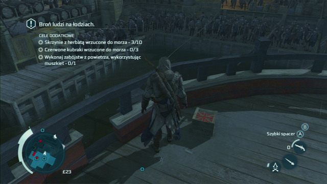 Gdy ostatni wróg zginie, rozpocznie się drugi etap misji - Sekwencja 6 - Herbatka Bostońska | Solucja Assassins Creed 3 - Assassins Creed 3 - poradnik do gry