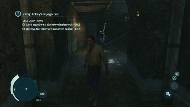 Cel dodatkowy: Dotrzyj do Hickeya w 2 minuty - Sekwencja 8 - Więzienie Bridewell | Solucja Assassins Creed 3 - Assassins Creed 3 - poradnik do gry