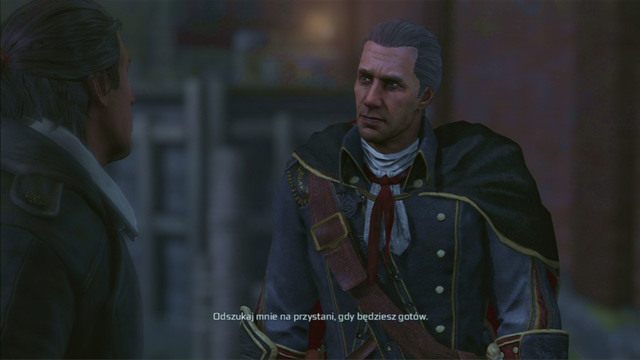 Przeskocz potem na drugą stronę magazynu, wdrap się do góry i zakończ misję - Sekwencja 9 - Piana i płomienie | Solucja Assassins Creed 3 - Assassins Creed 3 - poradnik do gry