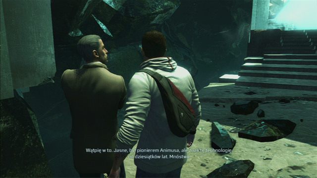 Po krótkiej animacji możesz od razu wrócić do Animusa lub porozmawiać wcześniej z członkami zespołu - Sekwencja 10 - Trzecie źródło energii | Solucja Assassins Creed 3 - Assassins Creed 3 - poradnik do gry