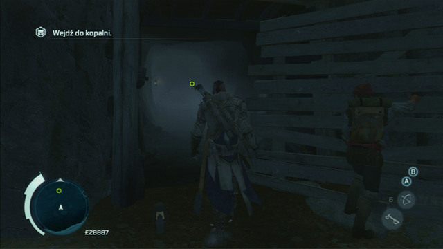 Wejdź więc do jaskini i wciśnij przycisk interakcji, jak komenda ta pojawi się na ekranie - Zadania Myriam w Assassins Creed 3 Remastered - Assassins Creed 3 - poradnik do gry