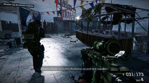 Cel: Dostań się na dach - 05 - Przypływ zmian - Kampania - Medal of Honor: Warfighter - poradnik do gry