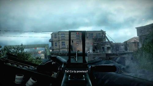 Kolejny most i kolejni przeciwnicy - spora ich grupa będzie na budynku po prawej (obrazek powyżej) - 06 - Prąd strugowy - Kampania - Medal of Honor: Warfighter - poradnik do gry