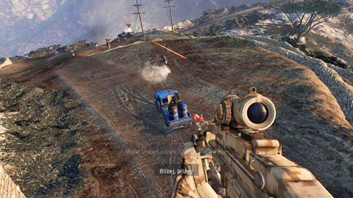 Cel: Ścigaj konwój - 09 - Po nitce do kłębka - Kampania - Medal of Honor: Warfighter - poradnik do gry