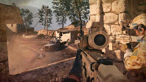 Cel: Oczyść wioskę - 09 - Po nitce do kłębka - Kampania - Medal of Honor: Warfighter - poradnik do gry