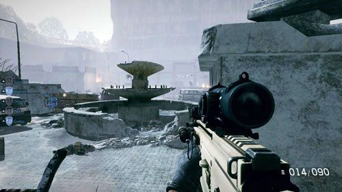 Nie idź w lewo, trudno tam o pozycję, z której lepiej byś widział dziedziniec - 11 - Starzy znajomi - Kampania - Medal of Honor: Warfighter - poradnik do gry