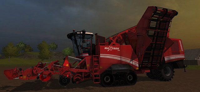 Jeśli zbierać buraki to tylko w Grimme Maxtron 620. - Uprawa buraka | Uprawa ziemi w Farming Simulator 2013 - Farming Simulator 2013 - poradnik do gry