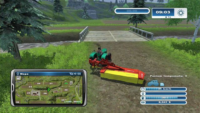 Ta kosiarka umożliwi Ci wykonanie zadania w mniej więcej minutę! - Koszenie trawy | Misje w Farming Simulator 2013 - Farming Simulator 2013 - poradnik do gry