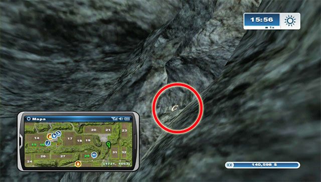 Ta podkowa jest dość trudna do znalezienia - Obszar D - podkowy 37 - 44 | Podkowy w Farming Simulator 2013 - Farming Simulator 2013 - poradnik do gry