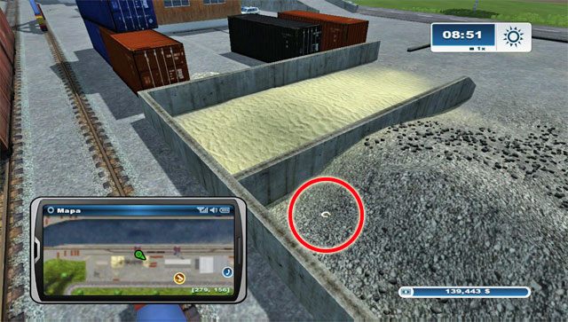 Podkowę znajdziesz w Porcie - Obszar H - podkowy 90 - 100 | Podkowy w Farming Simulator 2013 - Farming Simulator 2013 - poradnik do gry
