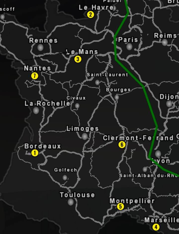 Dostarcz dieasel, lpg oraz paliwo do wszystkich postojów ciężarówek we Francji - ETS2: Osiągnięcia Steam - Italia i DLC - Euro Truck Simulator 2 - poradnik do gry