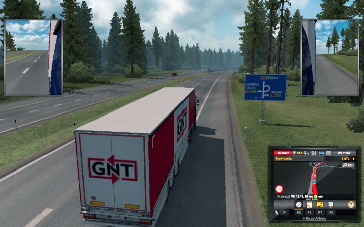 Szerokich dróg szybkiego ruchu nie ma tu zbyt wiele - ETS2 Bałtycki szlak: Charakterystyka dróg państw - Euro Truck Simulator 2 - poradnik do gry